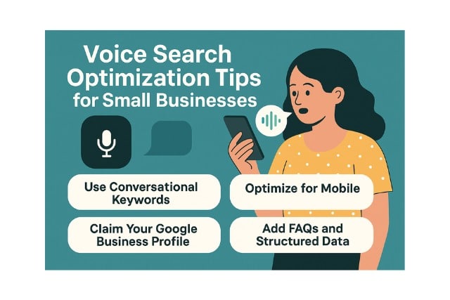 Voice Search Optimization Tips for Small Businesses