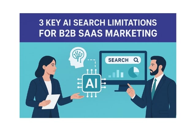 3 Key AI Search Limitations for B2B SaaS Marketing