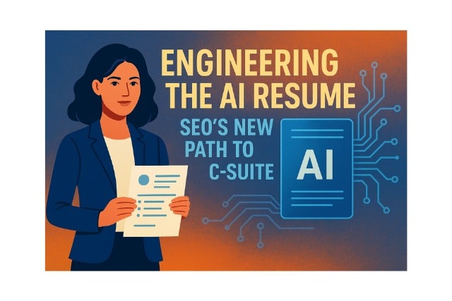 Engineering the AI Resume: SEO’s New Path to the C-Suite