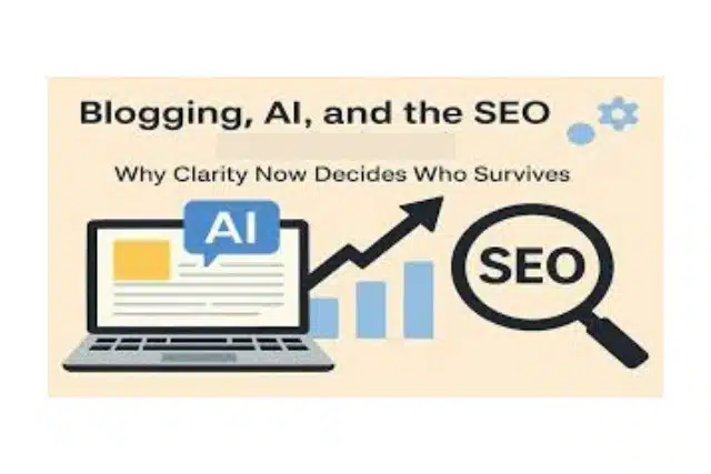 Blogging, AI, and SEO: Why Clarity Now Decides Who Survives