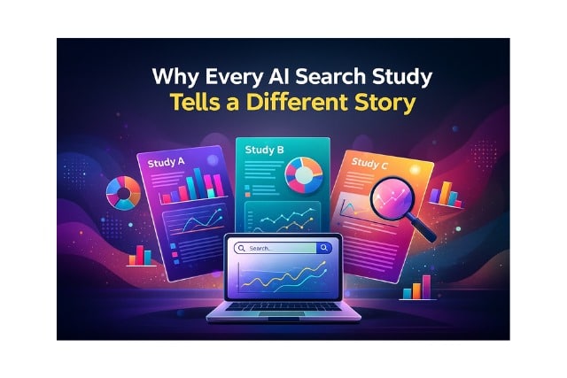 Why Every AI Search Study Tells a Different Story