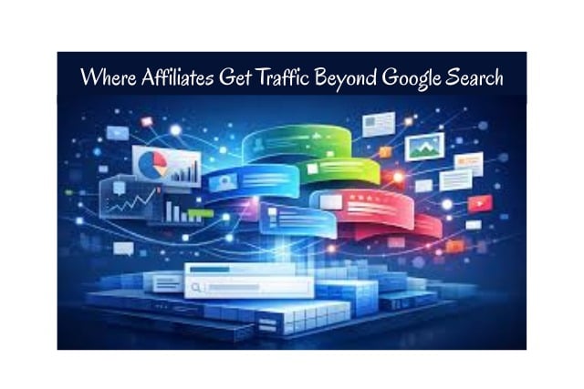 Where Affiliates Get Traffic Beyond Google Search