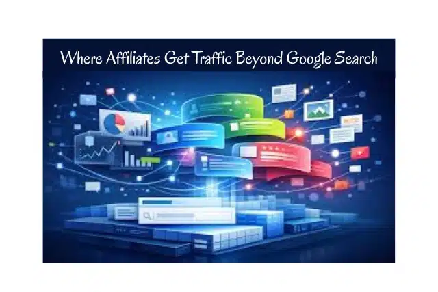Where Affiliates Get Traffic Beyond Google Search