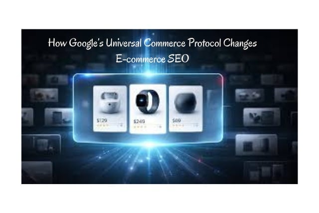 How Google’s Universal Commerce Protocol Changes E-commerce SEO