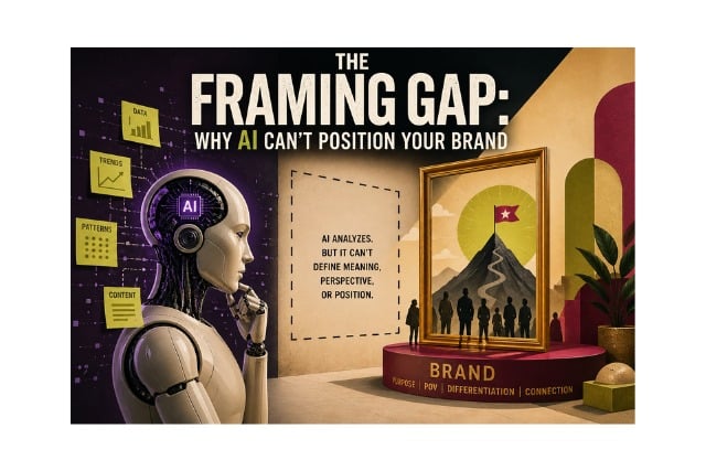 The Framing Gap: Why AI Canβt Position Your Brand