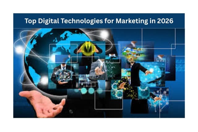 Top Digital Technologies for Marketing