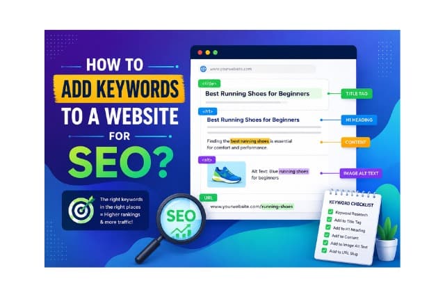 How to Add Keywords to a Website for SEO?