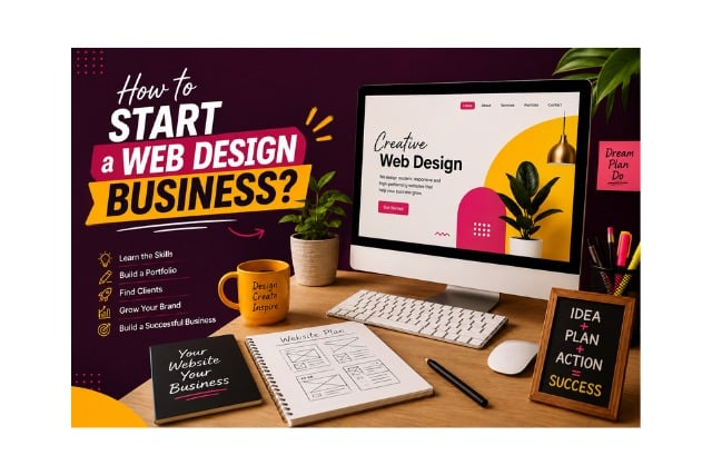 How to Start a Web Design Business?