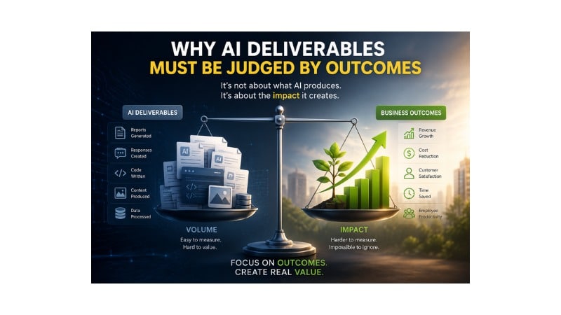 Why AI Deliverables Must Be Judged by Outcomes
