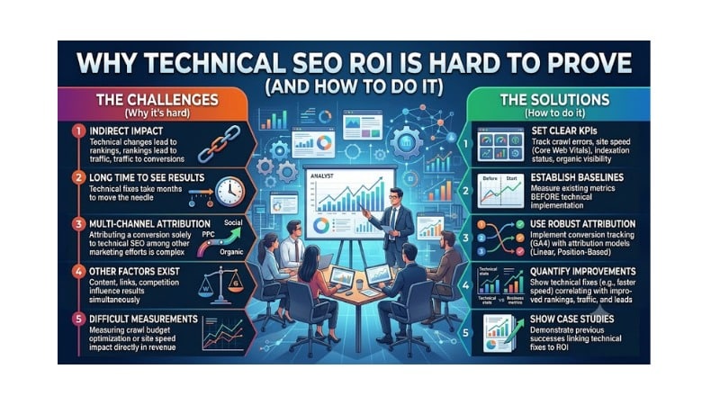 Why Technical SEO ROI Is Hard to Prove (And How to Do It)