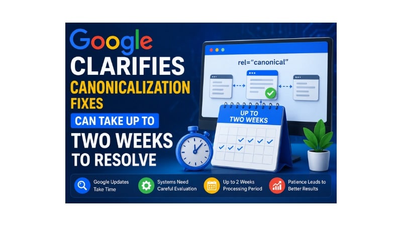 Google Clarifies Canonicalization Fixes Can Take Up To Two Weeks To Resolve