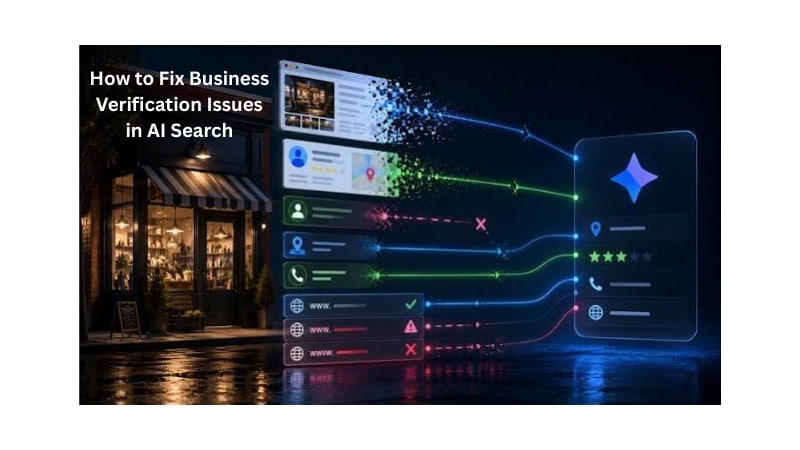 How to Fix Business Verification Issues in AI Search
