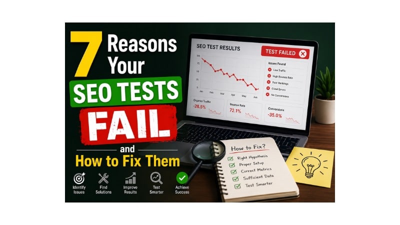 7 Reasons Your SEO Tests Fail and How to Fix Them